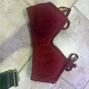 Bombshell Sportswear Maroon Sports Bra